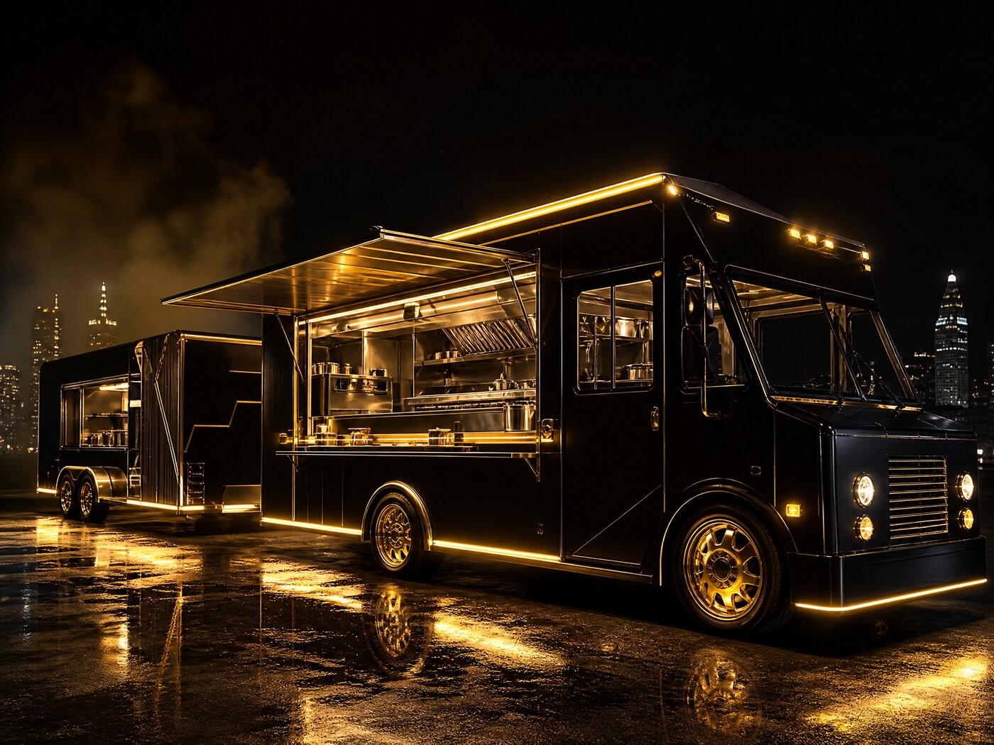 Kit Trailers, Food Trucks & Automotivo